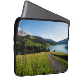 Wasser | Schweizer Alpenwanderweg Laptopschutzhülle (Vorne Rechts)