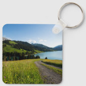 Wasser | Schweizer Alpenwanderweg Schlüsselanhänger (Rückseite)