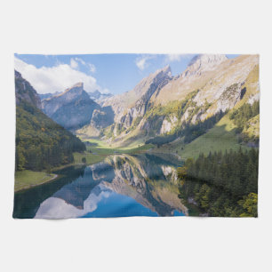 Wasser   See Alpine Schweiz Geschirrtuch