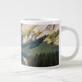 Wasser | See Alpine Schweiz Jumbo-Tasse (Rechts)