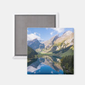 Wasser | See Alpine Schweiz Magnet (Vorderseite/Rückseite)