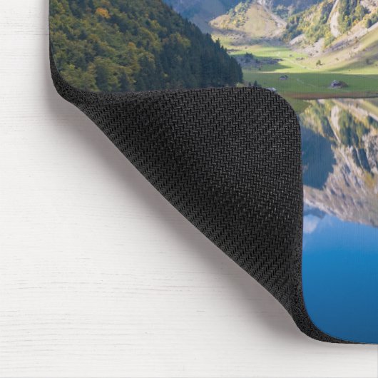 Wasser | See Alpine Schweiz Mousepad (Ecke)
