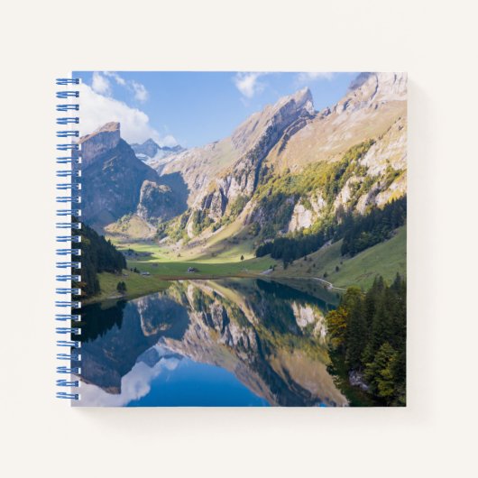 Wasser | See Alpine Schweiz Notizblock (Vorderseite)