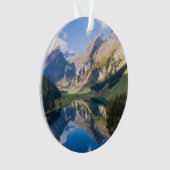 Wasser | See Alpine Schweiz Ornament (Vorderseite)