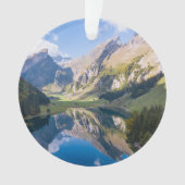 Wasser | See Alpine Schweiz Ornament (Vorderseite)