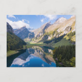 Wasser | See Alpine Schweiz Postkarte (Vorderseite)