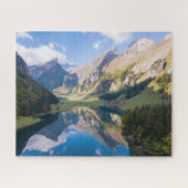 Wasser | See Alpine Schweiz Puzzle (Horizontal)