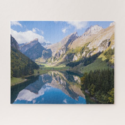 Wasser | See Alpine Schweiz Puzzle (Horizontal)