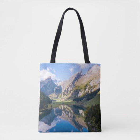 Wasser | See Alpine Schweiz Tasche (Vorderseite)