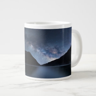 Wasser   See in der Nacht Jumbo-Tasse