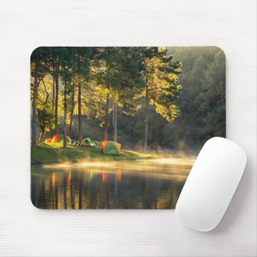 Wasser | See in Meahongson, Thailand Mousepad (Mit Mouse)