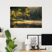 Wasser | See in Meahongson, Thailand Poster (Heimbüro)