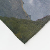 Wasser | Seealpsee Schweizer Alpen Schweiz Fleecedecke (Ecke)