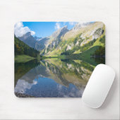 Wasser | Seealpsee Schweizer Alpen Schweiz Mousepad (Mit Mouse)