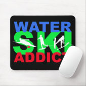 Wasser-Ski-Süchtiger Mousepad (Mit Mouse)
