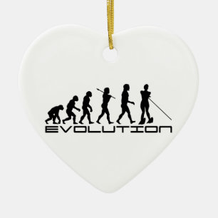 Wasser-Ski Waterski Sport-Evolutions-Kunst Keramik Ornament