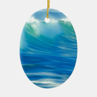 Wasser-Smaragdwellen-olympischer Nationalpark Keramik Ornament