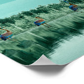 Wasser-Song-Baby-Blanket Spielkarten Poster (Ecke)