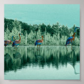 Wasser-Song-Baby-Blanket Spielkarten Poster (Vorne)