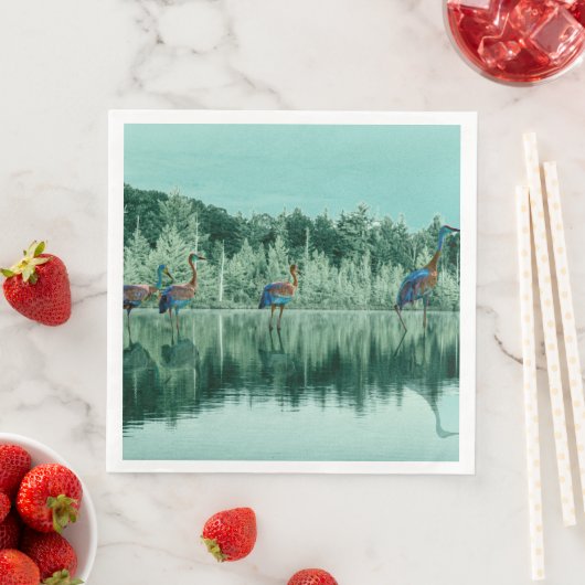 Wasser-Song-Baby-Blankon Spielkarten-Poster Serviette (Beispiel)