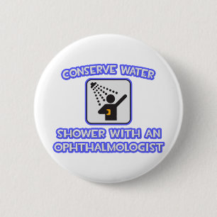 Wasser sparen .. Dusche mit einem Ophthalmologen Button