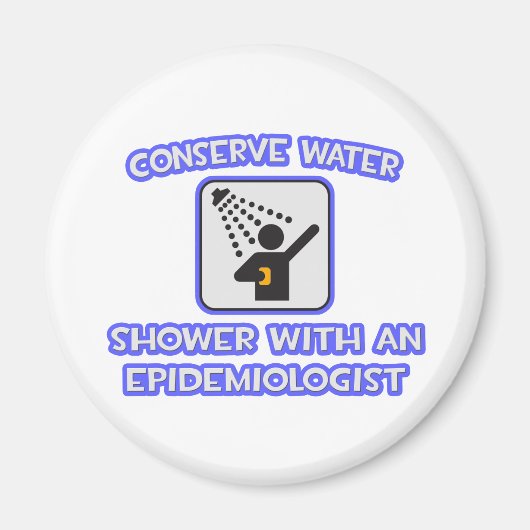 Wasser sparen .. Dusche mit Epidemiologe Magnet (Vorne)
