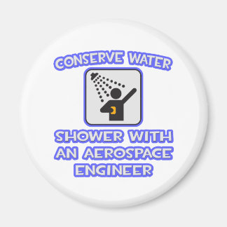 Wasser sparen .. Dusche mit Luftfahrtingenieur Magnet