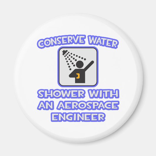 Wasser sparen .. Dusche mit Luftfahrtingenieur Magnet (Vorne)