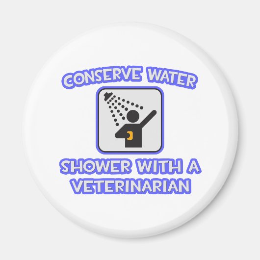 Wasser sparen .. Dusche mit Veterinär Magnet (Vorne)