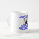 Wasser sparen .. Dusche .. Nierensteine Kaffeetasse (Vorderseite Links)