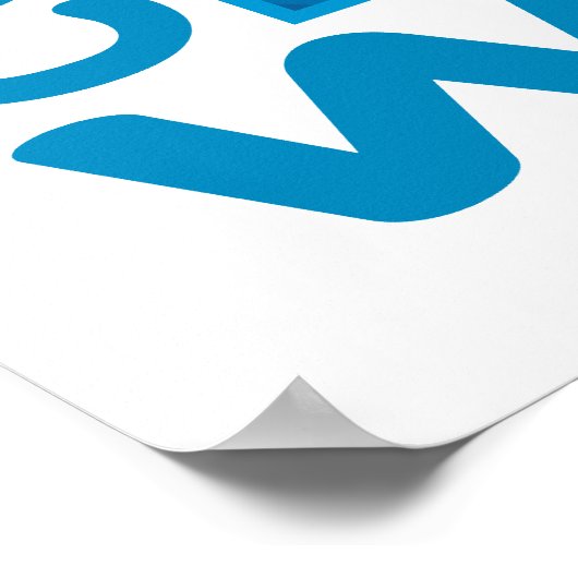 Wasser sparen - Klug nutzen Poster (Ecke)