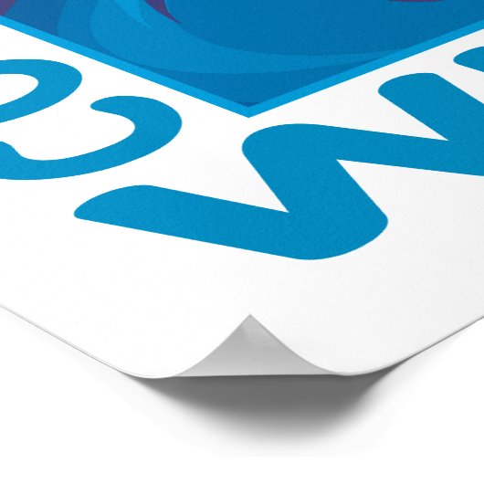 Wasser sparen poster (Ecke)