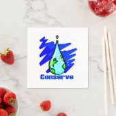 Wasser sparen serviette (Beispiel)