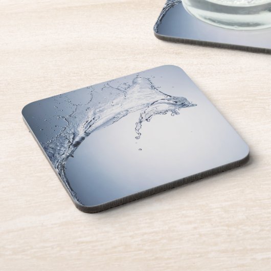 Wasser-Spritzen Untersetzer (Linke Seite)