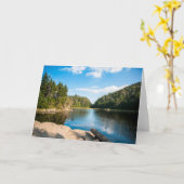 Wasser | Spruce Lake Quebec, Kanada Karte (Gelbe Blume)