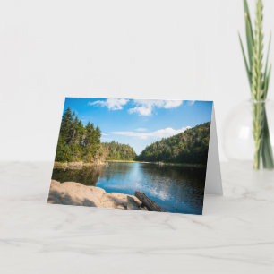 Wasser   Spruce Lake Quebec, Kanada Karte