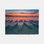Wasser | St. Louis Missouri Bay Fleecedecke (Vorderseite (Horizontal))