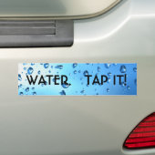 WASSER.   STECHEN SIE ES AN! AUTOAUFKLEBER (Auf Auto)