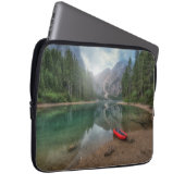 Wasser | Südtiroler See, Italien Laptopschutzhülle (Vorne Rechts)