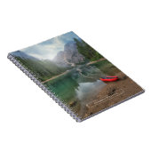 Wasser | Südtiroler See, Italien Notizblock (Rechte Seite)