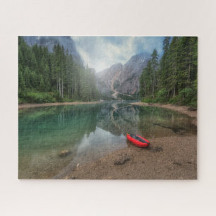 Wasser   Südtiroler See, Italien Puzzle