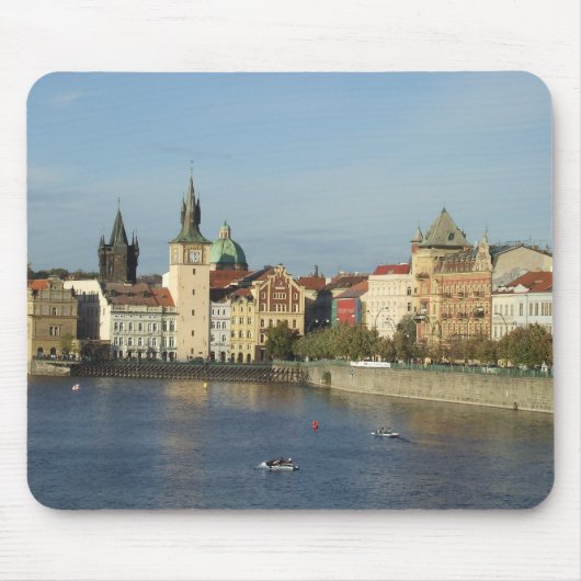 Wasser-Szene Prags Mousepad (Vorne)