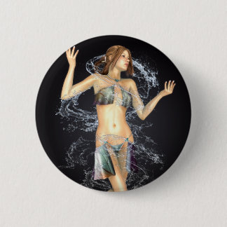 Wasser-Tänzer-Knopf Button