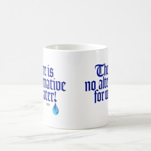 Wasser-Tasse Kaffeetasse (Mittel)