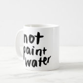 Wasser-Tasse nicht malen Kaffeetasse (Vorderseite Links)
