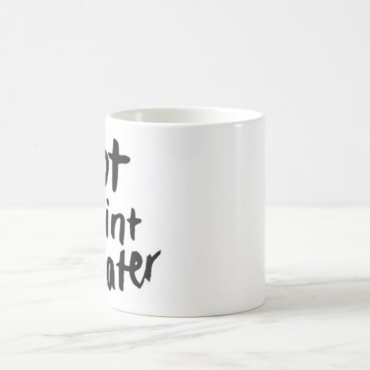 Wasser-Tasse nicht malen Kaffeetasse (Mittel)