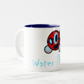 Wasser-Tasse Zweifarbige Tasse (Vorderseite Links)