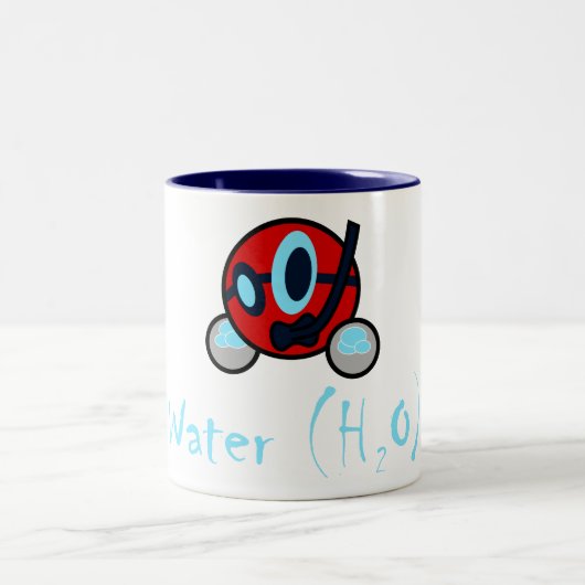 Wasser-Tasse Zweifarbige Tasse (Mittel)