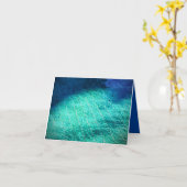 Wasser-Texturkarte Karte (Gelbe Blume)