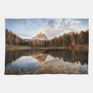 Wasser   Tre Cime Di Lavaredo Italien Geschirrtuch